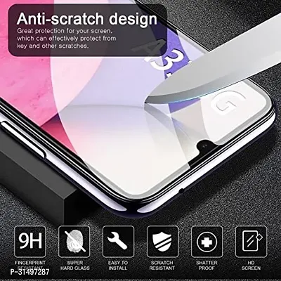 ROYALBASE Back Cover for Samsung Galaxy A33 5G Transparent Grip Case Silicon Pack of 1-thumb4