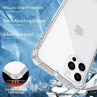 ROYALBASE Back Cover for Apple Iphone 15 Pro TP Transparent Grip Case Pack of 1-thumb3