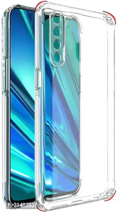 Back Cover for REALME 6i Transparent Grip Case Pack of 1-thumb0