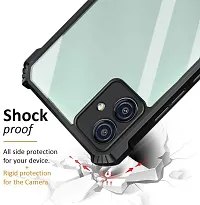 Back Cover for Samsung Galaxy F14 5G Black Shock Proof Silicon Pack of 1-thumb2