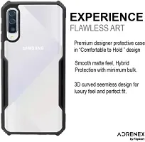 Back Cover for SAMSUNG Galaxy A50 Black Camera Bump Protector Pack of 1-thumb2