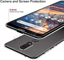 Back Cover for NOKIA 4.2 Transparent Grip Case Silicon Pack of 1-thumb1