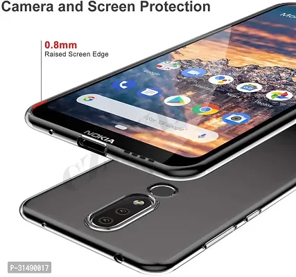 Back Cover for NOKIA 4.2 Transparent Grip Case Silicon Pack of 1-thumb2