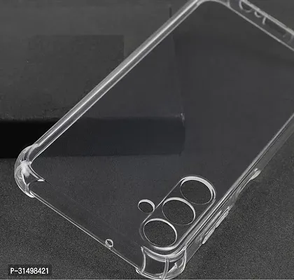 ROYALBASE Back Cover for Samsung Galaxy M14 5G Transparent Shock Proof Silicon Pack of 1-thumb3