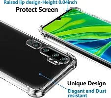 Back Cover for Redmi Note 10 Pro Redmi Note 10 Transparent Grip Case Silicon Pack of 1-thumb2