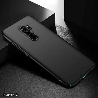 ROYALBASE Back Cover for Redmi Note 8 Pro Black Grip Case Silicon Pack of 1-thumb5