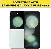 Back Cover for Samsung Galaxy Z Flip 6 Transparent Dual Protection Pack of 1-thumb2