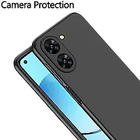 Back Cover for Realme 10  Realme 10 4G Black Camera Bump Protector Silicon Pack of 1-thumb3