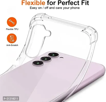 ROYALBASE Back Cover for Samsung Galaxy S24 Plus BM Transparent Grip Case Pack of 1-thumb2