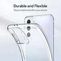 Back Cover for Samsung Galaxy S21 Transparent Grip Case Pack of 1-thumb2