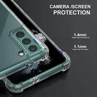 ROYALBASE Back Cover for Samsung Galaxy S24 5G BM Transparent Camera Bump Protector Silicon Pack of 1-thumb1