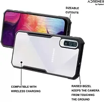 Back Cover for SAMSUNG Galaxy A50 Black Camera Bump Protector Pack of 1-thumb1