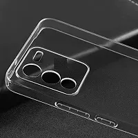 ROYALBASE Back Cover for Vivo V25 Pro 5G Transparent Grip Case Silicon Pack of 1-thumb2