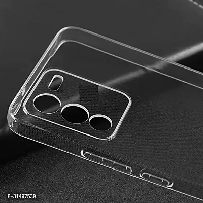 ROYALBASE Back Cover for Vivo V25 Pro 5G Transparent Grip Case Silicon Pack of 1-thumb3