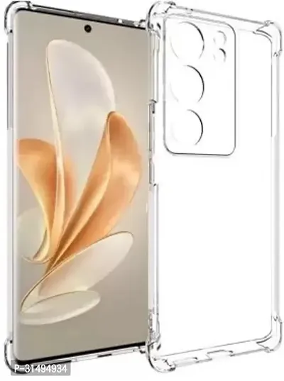 ROYALBASE Back Cover for vivo V29 Pro 5G Transparent Camera Bump Protector Silicon Pack of 1-thumb0