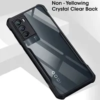 ROYALBASE Back Cover for iQOO 9 SE 5G Black Grip Case Silicon Pack of 1-thumb2