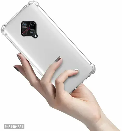 Back Cover for Vivo S1 Pro Transparent Grip Case Silicon Pack of 1-thumb4