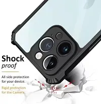 Back Cover for Apple iPhone 15 Pro Max Black Camera Bump Protector Pack of 1-thumb3