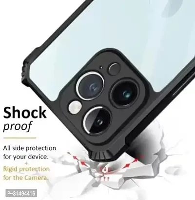 Back Cover for Apple iPhone 15 Pro Max Black Camera Bump Protector Pack of 1-thumb4