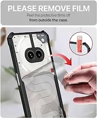 ROYALBASE Back Cover for Nothing Phone 2A IP Transparent Shock Proof Silicon Pack of 1-thumb1