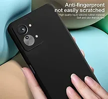 Back Cover for OnePlus Nord 2T 5G Black Grip Case Silicon Pack of 1-thumb4