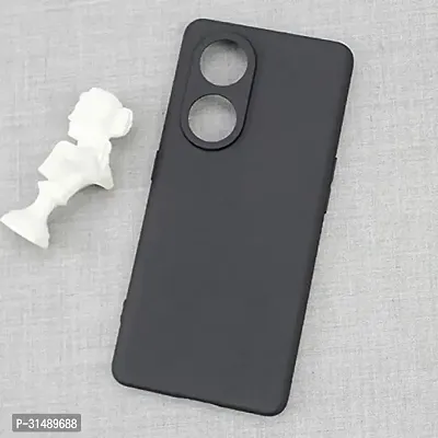 Back Cover for Oppo Reno 8T 5G Oppo Reno 8T Black Camera Bump Protector Silicon Pack of 1-thumb4