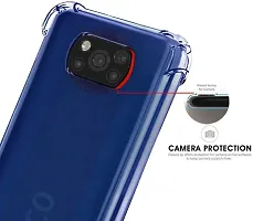 ROYALBASE Back Cover for Realme Poco x3 Pro Transparent Grip Case Pack of 1-thumb2