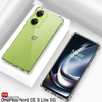 ROYALBASE Back Cover for OnePlus Nord CE 3 Lite 5G Transparent Camera Bump Protector Silicon Pack of 1-thumb2