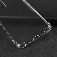 ROYALBASE Back Cover for Realme 9i Transparent Grip Case Silicon Pack of 1-thumb3