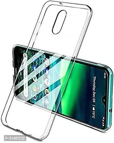 ROYALBASE Back Cover for Nokia 2.3 Transparent Grip Case Pack of 1-thumb0