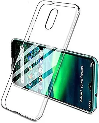 ROYALBASE Back Cover for Nokia 2.3 Transparent Grip Case Pack of 1