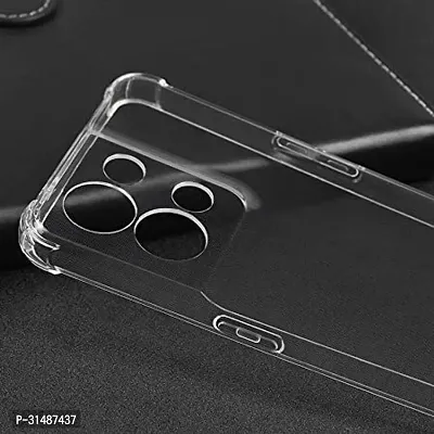 Back Cover for Oppo Reno 8 5G Transparent Grip Case Silicon Pack of 1-thumb5