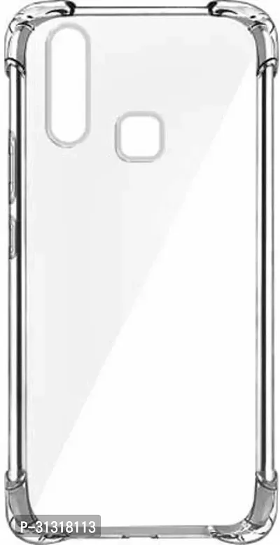 ROYALBASE Back Cover for Vivo U20 Transparent Grip Case Silicon Pack of 1-thumb4