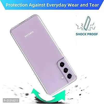 ROYALBASE Back Cover for Samsung Galaxy S22 Plus 5G Transparent Camera Bump Protector Silicon Pack of 1-thumb4