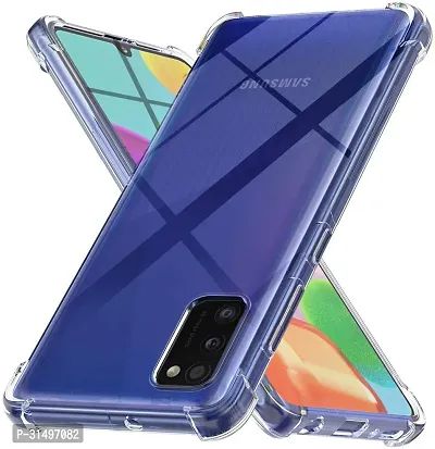 ROYALBASE Back Cover for Samsung Galaxy A02s Transparent Grip Case Pack of 1-thumb0