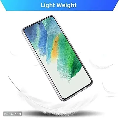 Back Cover for Samsung Galaxy S22 Plus 5G Transparent Camera Bump Protector Silicon Pack of 1-thumb5