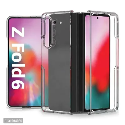 CASEHUNT Compitable with Samsung Galaxy Z Fold 6 Bumper with Anti Dust Plugs Shockproof Slim Back Cover Case for Compitable with Samsung Galaxy Z Fold 6-thumb0