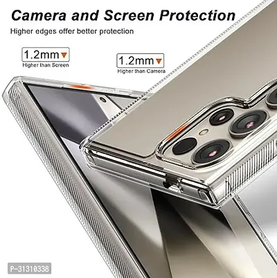 ROYALBASE Back Cover for Samsung Galaxy S24 Ultra 5G Samsung Galaxy S24 Ultra Transparent Shock Proof Silicon Pack of 1-thumb4