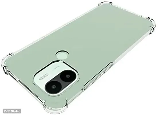 Back Cover for POCO C50  REDMI A1 PLUS Transparent Camera Bump Protector Silicon Pack of 1-thumb3