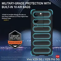 Back Cover for Vivo V29 5G Vivo V29 Pro 5G MG Black Camera Bump Protector Pack of 1-thumb4