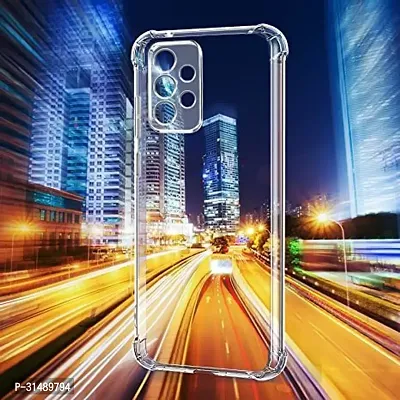 Back Cover for Samsung Galaxy A33 5G Transparent Grip Case Silicon Pack of 1-thumb5