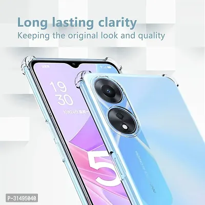 ROYALBASE Back Cover for Vivo Y100Vivo Y100A 5G Transparent Camera Bump Protector Silicon Pack of 1-thumb2