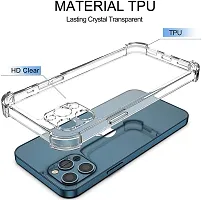 Back Cover for Apple iPhone 15 Pro Transparent Silicon Pack of 1-thumb1