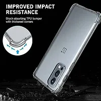 ROYALBASE Back Cover for OnePlus Nord 2 5G Transparent Grip Case Pack of 1-thumb2