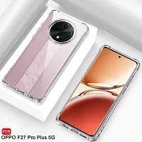 ROYALBASE Back Cover for Oppo F27 Pro Plus bm Transparent Grip Case Silicon Pack of 1-thumb1