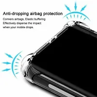 Back Cover for IQOO 9 5G Transparent Camera Bump Protector Silicon Pack of 1-thumb1