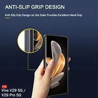 Back Cover for Vivo V29 5G Vivo V29 Pro 5G MG Black Camera Bump Protector Pack of 1-thumb1