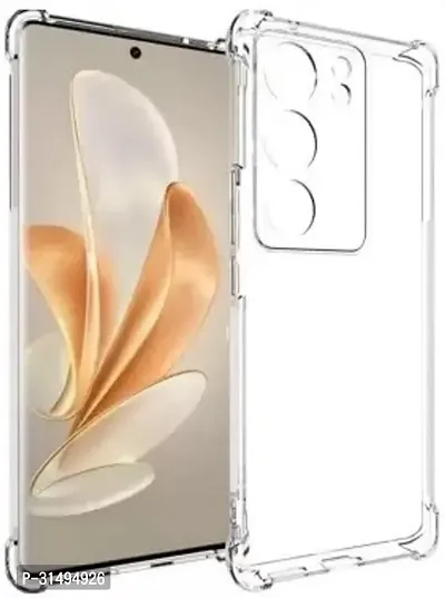 ROYALBASE Back Cover for vivo V29 Pro 5G Transparent Camera Bump Protector Silicon Pack of 1-thumb0