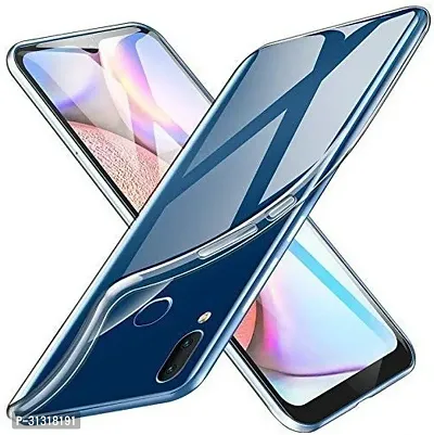 ROYALBASE Back Cover for Samsung Galaxy A10s Transparent Grip Case Pack of 1