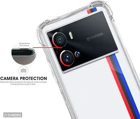 Back Cover for IQOO 9 Pro 5G Transparent Camera Bump Protector Silicon Pack of 1-thumb3